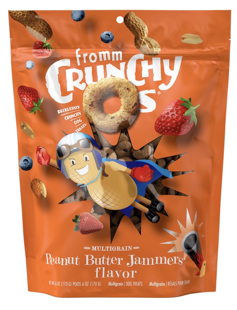 Fromm Crunchy Os Peanut Butter Jammers® Flavor Dog Treats