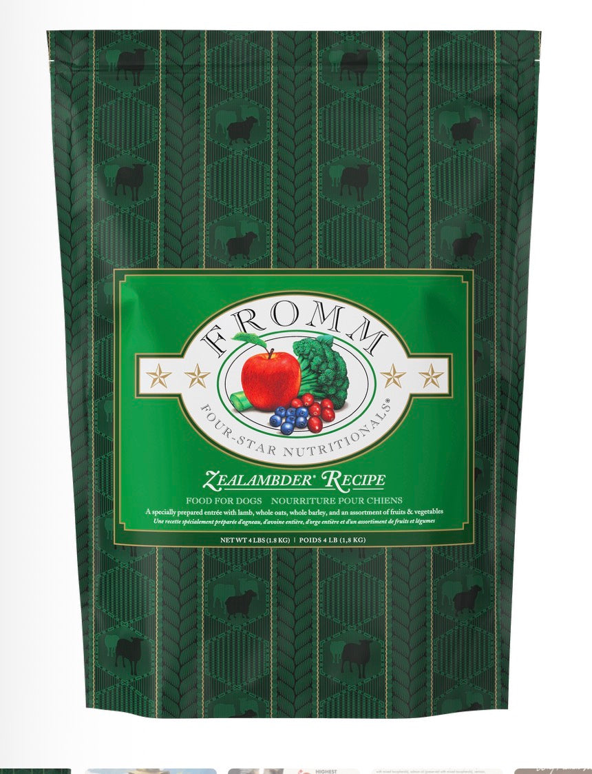 Fromm Four-Star Zealambder ® Recipe Dry Dog Food 15lb