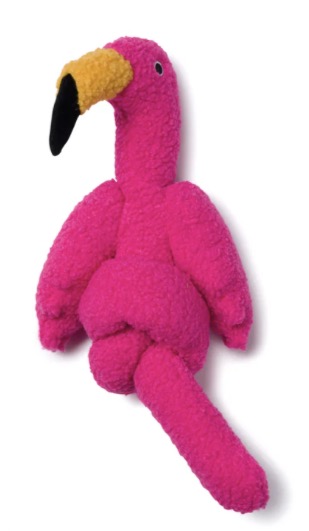 Fab Dog Twistie Flamingo Small